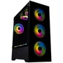 Hiditec Caja Gaming Semitorre Z20 Aura con Iluminación ARGB y Cristal Templado